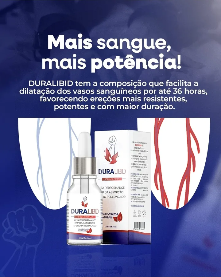 Ação do DuraLibid na circulação