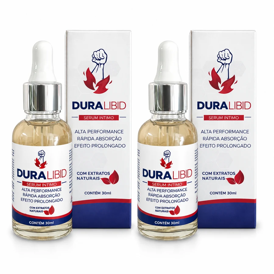 Kit com 2 frascos de 30 mL do DuraLibid e as caixas