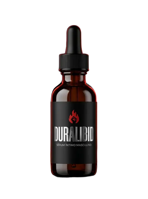Frasco Duralibid — sérum íntimo masculino natural